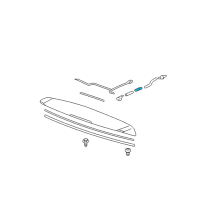 OEM Acura Valve, One-Way Diagram - 76851-STX-A00