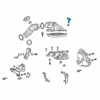OEM 2015 Honda CR-V Meter Assembly, Air Flow Diagram - 37980-R11-A02