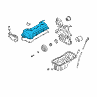 OEM 2005 Nissan Sentra Cover Assembly - Valve Rocker Diagram - 13264-F460A