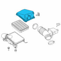 OEM 2019 Toyota Sequoia Upper Cover Diagram - 17705-0S030