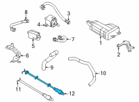 OEM 2022 Toyota GR86 Rear Oxygen Sensor Diagram - SU003-09044