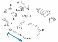 OEM Toyota GR86 Front Oxygen Sensor Diagram - SU003-09043