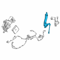 OEM 2019 Buick Regal TourX Height Sensor Diagram - 84400588