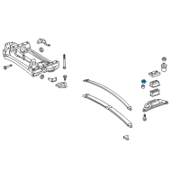 OEM 2021 Jeep Wrangler Nut-HEXAGON FLANGE Lock Diagram - 6104718AA