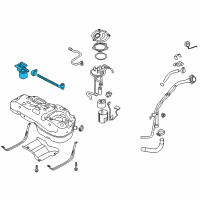 OEM Hyundai Tube Assembly-Cut Valve & Vapor Diagram - 31143-2S500