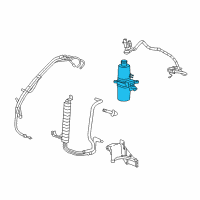 OEM Chevrolet Silverado 1500 Classic Power Steering Pump Diagram - 15270264