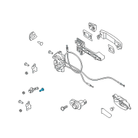 OEM Nissan Titan Nut Diagram - 01225-0012U