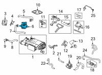 OEM Acura MODULE ASSY Diagram - 17391-TGZ-A00