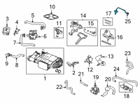 OEM 2021 Acura TLX SENSOR Diagram - 36541-6S9-A01