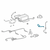 OEM 2012 Lexus LS600h Sensor, Air Fuel Ratio Diagram - 89467-50040