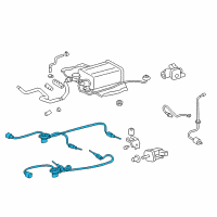 OEM 2014 Lexus LS600h Sensor, Exhaust Gas Temperature Diagram - 89425-50040