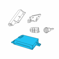 OEM Dodge Receiver-Hub Diagram - 68214570AD