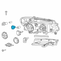 OEM Chevrolet SS Socket Diagram - 92266968