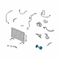 OEM Clutch Set, Compressor Diagram - 38900-RNC-Z51