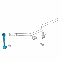 OEM 2016 Buick Envision Stabilizer Link Diagram - 22925685