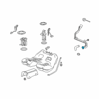 OEM 2015 Chevrolet Cruze Clamp-Tbolt, Diameter:35.0-40 Mm(1.4-1.6"), 9Mm Width, Stainless Steel Diagram - 52368505