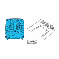 OEM 2019 BMW i8 Roof Function Centre Diagram - 61-31-6-820-169