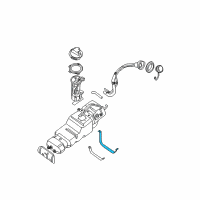 OEM 2009 Infiniti QX56 Band Assy-Fuel Tank, Mounting Diagram - 17407-7S000