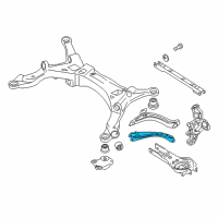 OEM Ford Lateral Arm Diagram - 8G1Z-5500-B
