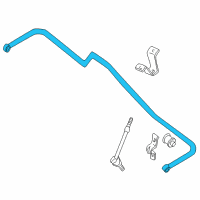 OEM Infiniti STABILIZER - Rear Diagram - 56230-4W900