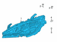 OEM 2021 Chrysler Voyager  Diagram - 68428558AC