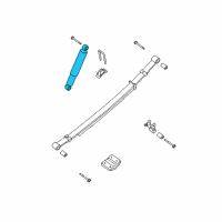 OEM 2004 Nissan Titan ABSORBER Kit-Shock, Rear Diagram - 56200-7S326