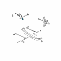 OEM 2008 Kia Spectra Bush-Trailing Arm Diagram - 5511617000