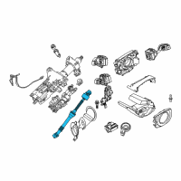 OEM 2009 BMW 550i Steering Shaft Diagram - 32-30-6-780-893