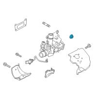 OEM Nissan Maxima Nut Diagram - 14094-9BA0A