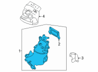 OEM 2021 Nissan Rogue Three Way Catalytic Converter Diagram - B08A2-6RK0A