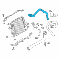 OEM Ford Expedition Upper Hose Diagram - BL3Z-6C646-B