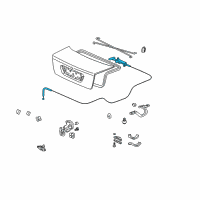 OEM Acura Cable, Trunk Opener Diagram - 74880-SEP-A00