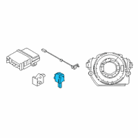 OEM 2020 BMW X2 SENSOR DOOR Diagram - 65-77-9-475-697