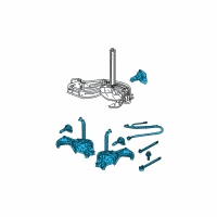 OEM 2008 Honda Accord Fog Lights (Standard on V-6) Diagram - 08V31-TE0-100