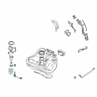 OEM 2002 Dodge Stratus Levl Unit-Fuel Diagram - MR487606