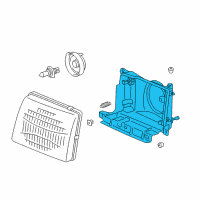 OEM Toyota Tacoma Housing Diagram - 81106-04090