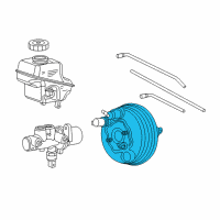 OEM Dodge Charger Booster-Power Brake Diagram - 5139152AA