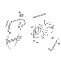 OEM 2021 Lexus LS500h Switch Assembly, Power Window Diagram - 84810-50060