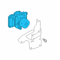 OEM 2021 Nissan Altima ACTUATOR Assembly - Anti SKID Diagram - 47660-9HE0C