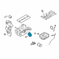 OEM Nissan Cube PULLEY-CRANKSHF Diagram - 12303-1KC5C