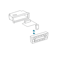 OEM Toyota Bulb Diagram - 90010-03025