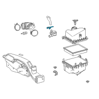 OEM Toyota Camry Vent Hose Clip Diagram - 90467-21004