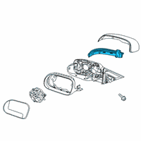 OEM 2021 Kia Soul Lamp Assembly-Outside Mi Diagram - 87614K0000