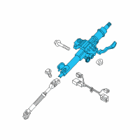 OEM Hyundai Sonata Column Assembly-Upper Diagram - 56310-C1200