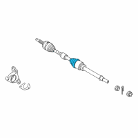 OEM Nissan NV200 Repair Kit-Dust B00T, Inner Diagram - C9741-EL00A