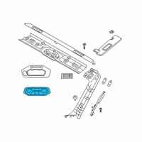 OEM 2019 BMW Z4 Interior Lights Diagram - 63319490428