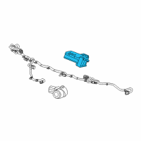 OEM 2017 Cadillac XT5 Module Diagram - 84013511