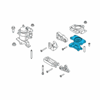 OEM 2017 Lincoln MKZ Upper Mount Diagram - HP5Z-6068-A