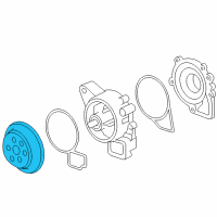 OEM Chevrolet Malibu Crankshaft Gear Diagram - 90537298