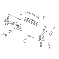 OEM 2013 Honda Pilot Link Assy. A Diagram - 76520-SJC-A01